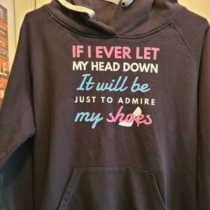 Shoe Lovers Women's Black Pocket Hoodie